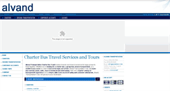 Desktop Screenshot of alvandbus.com
